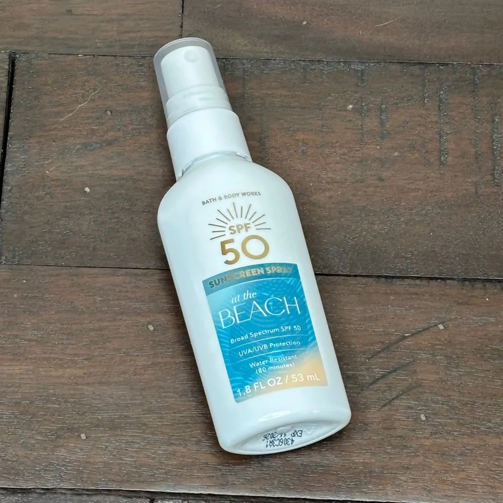 Sunscreen Spray SPF50 At the‎ Beach Bath & Body Works New never used
